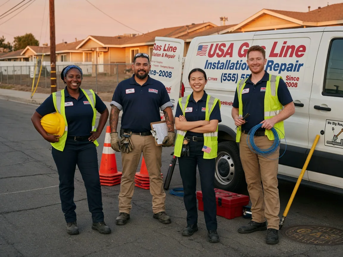 Gas Line Installation company in Nemaha, IA